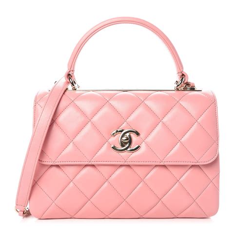 chanel handbag pink